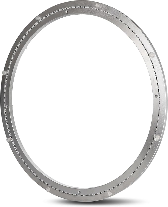 24 Inch Lazy Susan Bearing Heavy-Duty Aluminium Alloy Turntable Bearing, Mute Turntable Ball Bearing, Lazy Susan Hardware for Dining and DIY Dotating Furniture (Capacity up to 880lb)