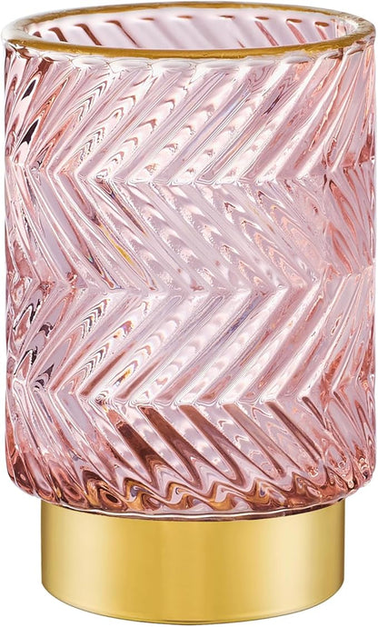 Makeup Brush Holder Organizer,Toothbrush Holders,Desk Pen Pencil Holder,Multifunctional Vintage Glass Brush Cup（A40-10-US）