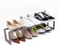 QUALIAZERO Expandable Shoe Rack Organizer for Closets, Entryways, Hallways, Bedrooms, Living Rooms, Kitchens, Bathrooms, Laundry Rooms (STORM FROST, 1 PACK)
