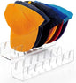 APLUSH 2024 New Hat Stand for Baseball Caps Display and Organizer, 2Pcs No Install Acrylic Hat Holder for 14 Baseball Caps for Office,Bedroom, Closet, Dresser,Clear