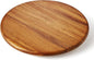 Acacia Wood Lazy Susan Wood Turntable Tray Cabinet Organizer, 18"
