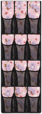 Koala 1 Packs Narrow Over the Door/Wall Shoe Organizer,Nursery Organization,Over The Door Organizer,Small Hanging Shoe Rack for Closet with Mesh Pocket for Bathroom,Foldable