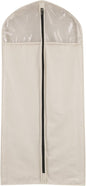 Household Essentials 3392-1 Cedarline Collection Hanging Garment Bag | Dress and Suit Protector | Natural Cotton Canvas,Off-White