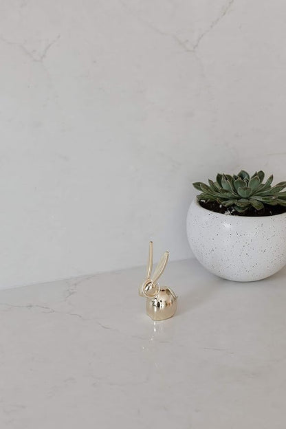 Umbra Zoola Bunny Ring Holder, Brass