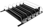 Drink Organizer for Fridge, 14.96 X 9.84in Width Adjustable Self Pushing Soda Can Dispenser for Household Refrigerator, Life Supermarket (5PCS)