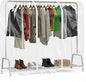 Garment Rack Cover, Clear Garment Bags, Hanging Garment Bags with Zipper, Clothing Rack with Cover that Fits Over Rack (L/71x20x59 inch)