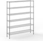 14" Deep x 60" Wide x 74" Height Wire Shelving Kit | 6-Tier | NSF Commercial Storage Rack Unit