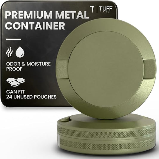 Premium Aluminum Pouch Organizer with Dual Compartment | Waterproof Secure Seal | Compact & Pocket-Friendly | Slim & Lightweight Modern Design for Everyday Use