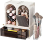 Premium Makeup Organizer with Adjustable Compartments, Spacious Drawers for Cosmetics and Brushes - Ideal for Vanity, Bathroom, or Dressing Table