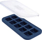 Souper Cubes 2 Tbsp. Silicone Freezer Molds - Perfect for Storing Garlic, Herbs, Ginger, Pesto, Tomato Paste, Lemon Juice, Purees and More - Blueberry – 1-Pack