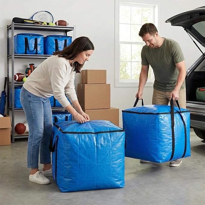 Extra Large Storage Bag (Blue, 25"x25"x25")