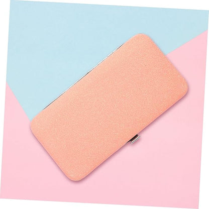 Eyelash Tweezers Case 6.10X3.14X0.59In Portable Magnetic Closure Storage Box Organizer for Eyelash Tweezers and Makeup Accessories