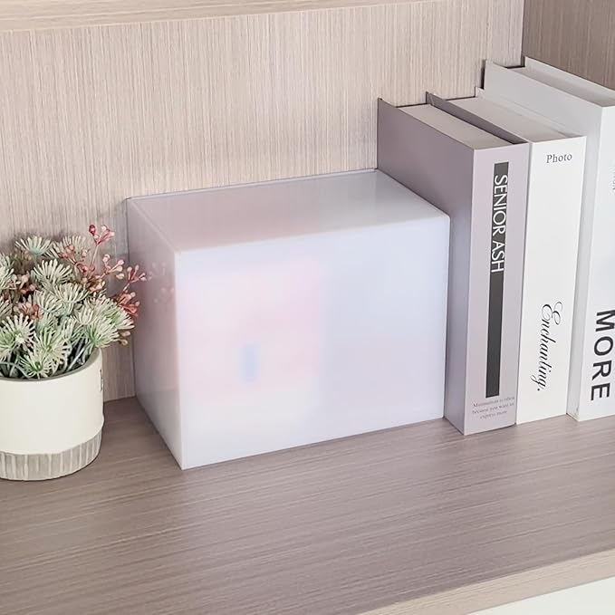 Tampon Holder for Bathroom, Tampons and Pads Container Box, Women Period Storage Holder, White