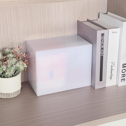 Tampon Holder for Bathroom, Tampons and Pads Container Box, Women Period Storage Holder, White