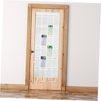 Unomor Hanging Wall Storage Bag Door Storage Organizer Practical Sundries Organizer for Home