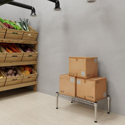 14" Deep x 24" Wide x 8" Height Wire Shelving Kit | 1-Tier | NSF Commercial Storage Rack Unit