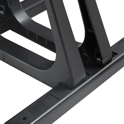 Bike Rack – Dual Bicycle Stand for Mountain, Road, or Kid’s Bikes – Indoor or Outdoor Steel Bicycle Storage – Tire Rack for Truck by RAD Cycle