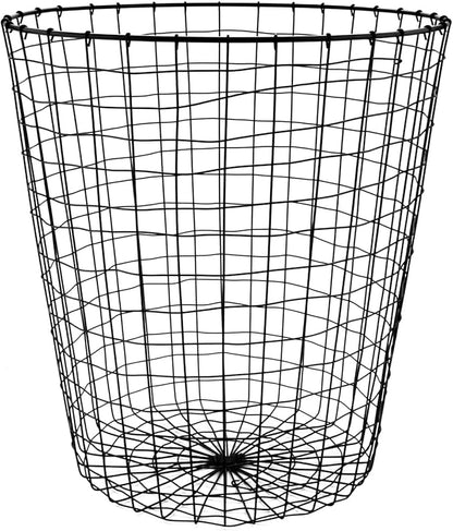 G.E.T. WB-300-MG Heavy Duty Iron Wire Utility Storage Basket, Round, 16" x 18"