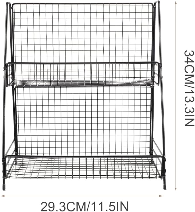 CALLARON Water Cup Organizer Double Design for Efficient Draining and Display for Home Kitchen and Dining for Tea and Coffee Cups