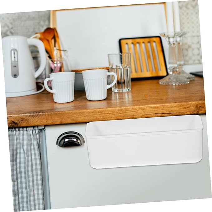 Cabilock Over Cabinet Door Organizer for Seasoning Bottles Kitchen Storage Basket and Elegant Design for Spatulas and Scissors for Bathroom and Utility