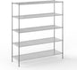 24" Deep x 72" Wide x 86" Height Wire Shelving Kit | 5-Tier | NSF Commercial Storage Rack Unit