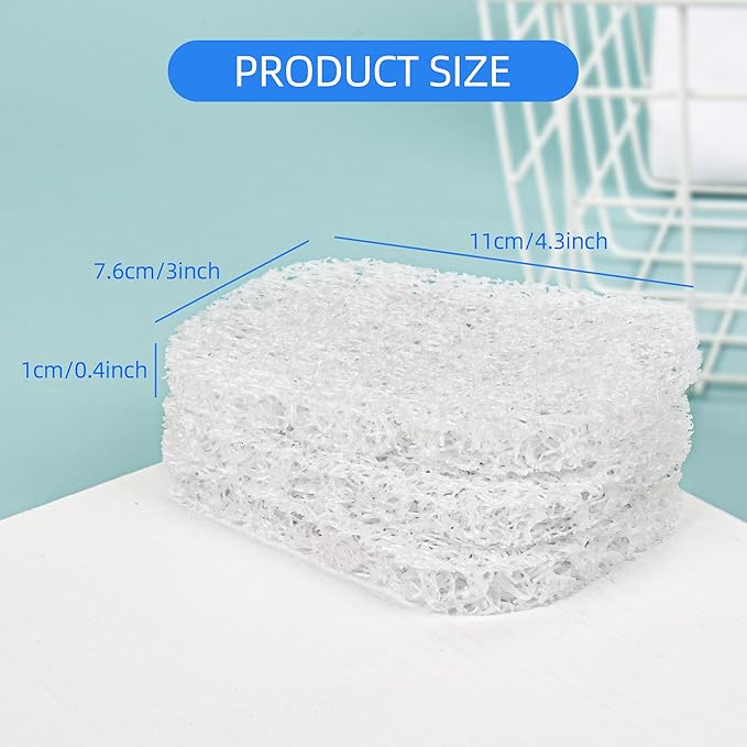 4PCS White Clear Soap Holder Pad,BPA-Free Soap Lifting Pad for Bar Soap,Easy to Clean Soap Savers Pads Suitable for Shower Kitchen Bathroom Bathroom Travel Hotel Cleaning Product