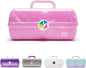 Caboodles On-the-go girl cosmetic organizer, Bubblegum Marble