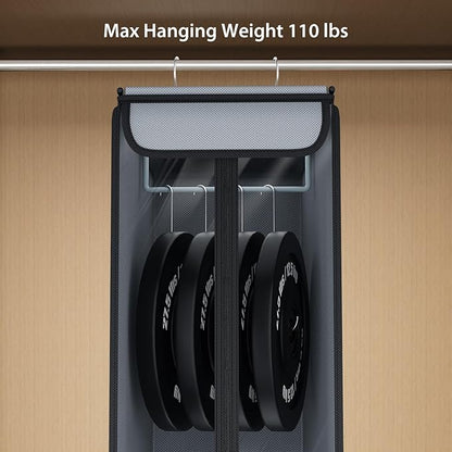 Univivi Garment Bags for Hanging Clothes 40", Hanging Garment Bags for Closet Storage with Large Clear Window, Garment Storage Bags for Suits, Coats, Dresses, 1 Pack