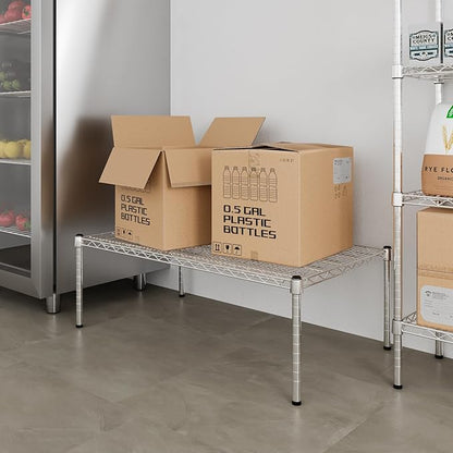 24" Deep x 42" Wide x 14" Height Wire Shelving Kit | 1-Tier | NSF Commercial Storage Rack Unit