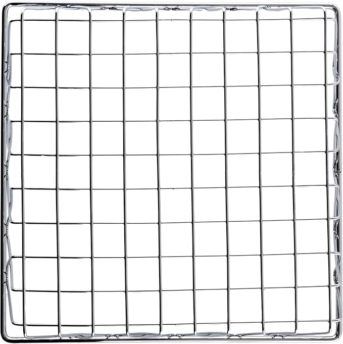 G.E.T. Square Heavy-Duty Iron Wire Utility Storage Basket for Pantry, Storage and More, 12" x 12" x 4"