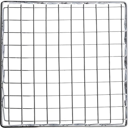 G.E.T. Square Heavy-Duty Iron Wire Utility Storage Basket for Pantry, Storage and More, 12" x 12" x 4"