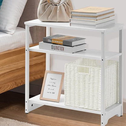 Vagusicc Wicker Storage Basket, Set of 2 Hand-Woven Wicker Baskets for Organizing, Foldable Cube Storage Basket Bins, 13 Inch Large Wicker Storage Baskets for Shelves & Decor, White (13''x13''x13'')