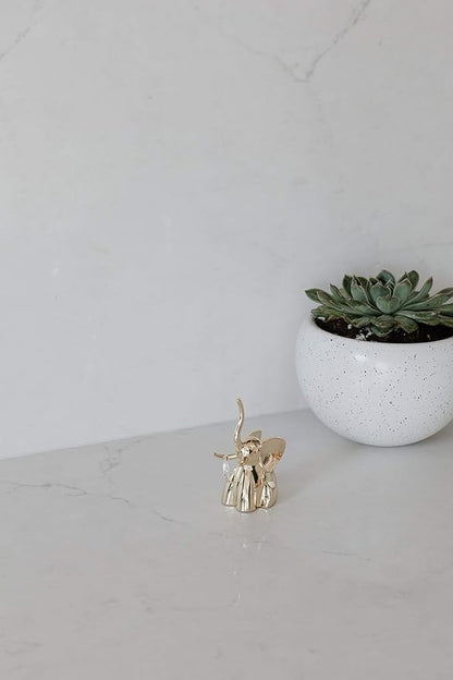 Umbra Zoola Elephant Ring Holder, Brass