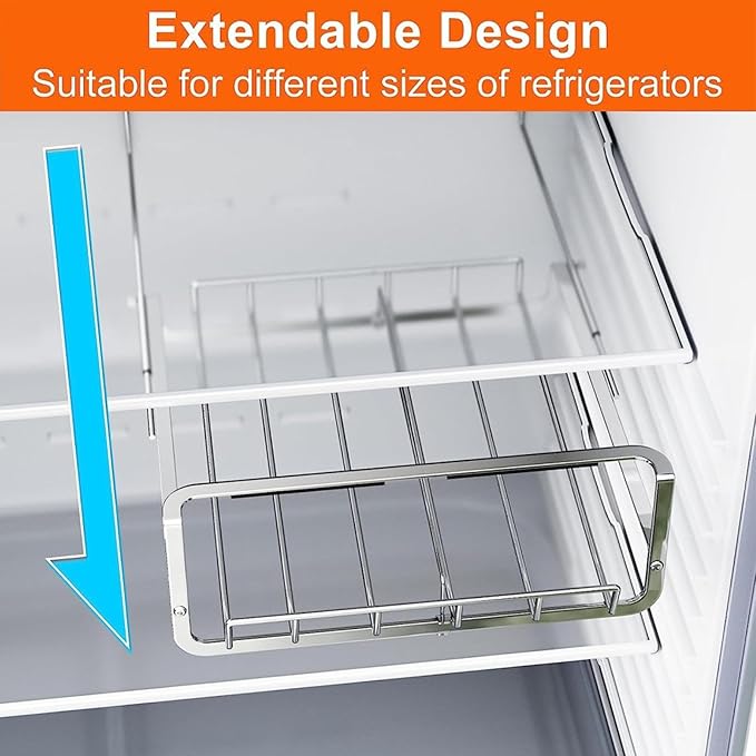 Drink Organizer For Fridge - Soda Can Organizer Dispenser For Refrigerator - Soda Can Fridge Drink Organizer - Refrigerator Beverage Organizers And Storage For Refrigerator Organizing