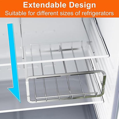 Drink Organizer For Fridge - Soda Can Organizer Dispenser For Refrigerator - Soda Can Fridge Drink Organizer - Refrigerator Beverage Organizers And Storage For Refrigerator Organizing