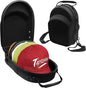 Hard Hat Travel Case for Baseball Caps 1 Piece Black - Hat Protector with Handle, Adjustable Shoulder Strap & Luggage Strap, Stores 6 Hats for Travel, Home, Gifts