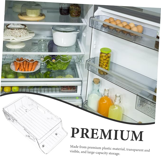 Home Accessory Multi-Function Can Organizer Convenient Soda Holder Fridge Organizer for Canned Food