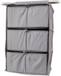 Covermates Keepsakes Hanging Closet Organizer Set – Heavy Duty Wardrobe Storage Shelves with Trays & Dividers – Vertical Dresser for Sweaters, Shoes, and Handbags, Graphite