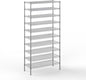 18" Deep x 42" Wide x 86" Height Wire Shelving Kit | 10-Tier | NSF Commercial Storage Rack Unit
