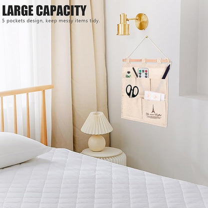 Garneck Over The Door Folder Over The Door Organizer Over The Door Bag Over The Door Storage Pocket Wooden, medium