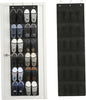 Shoe Hanger for Door 24 Mesh Pocket over the Door Shoe Organizer Space Saving Hanging Storage Holder with Hooks 64x19 Inch Black