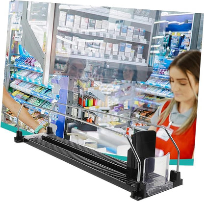 MERRYHAPY 2pcs Refrigerator Drink Pusher Machine Automatic Drink Shelf Replenishment Pusher Bottle Sliding Organizer Propeller Shop Vending Machine