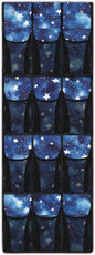 Starry Sky Over the Door Shoe Organizer,Hanging Storage Bags with 12 Mesh Large Pockets,Hanging Shoe Storage Hanging Bag