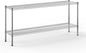 14" Deep x 60" Wide x 27" Height Wire Shelving Kit | 2-Tier | NSF Commercial Storage Rack Unit