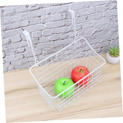 Healifty Hanging Storage Rack Cabinet Storage Basket Door Baskets Organizer for Office The Office