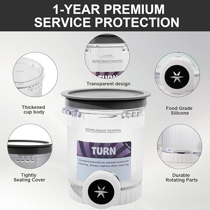 2 Pack Creami Swirl Pints and Lids for Ninja NC700 NC701 Series Accessory,16oz Creami Pint with Ice Cream Makers Compatible for Ninja Swirl Ice Cream & Soft Serve Makers BPA Free & Dishwasher Safe