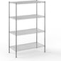 21" Deep x 42" Wide x 64" Height Wire Shelving Kit | 4-Tier | NSF Commercial Storage Rack Unit
