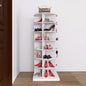 HomVent Rotating Shoe Rack, 7-Tier Spinning Shoe Rack Tower, Free Standing 360° Revolving Shoe Organizer Shoe Storage Shelf Can Hold Over 28 Pairs Shoes for Entryway Living Room