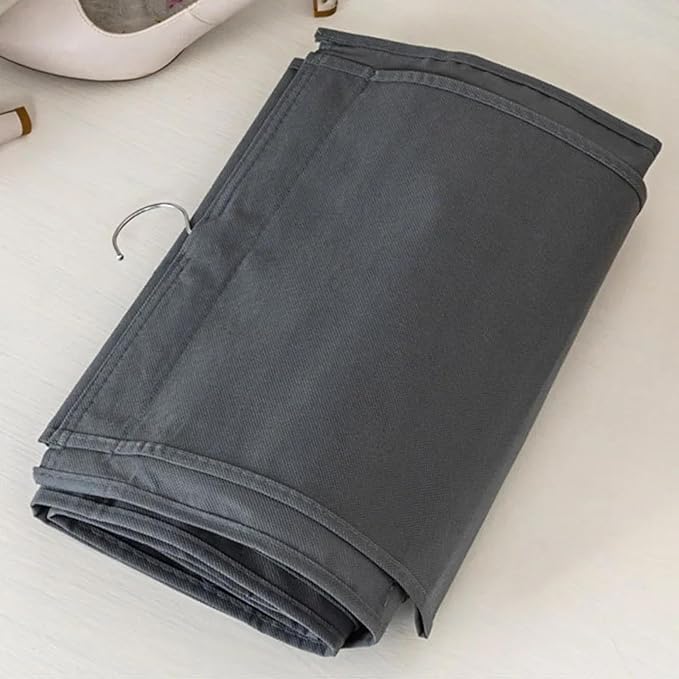 Hanging Shoe Rack 3pcs Shoe Organizer Storage Hanging Bag Wall Bag Inner Clothes Closet Storage 18 Pairs of Shoes