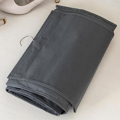 Hanging Shoe Rack 3pcs Shoe Organizer Storage Hanging Bag Wall Bag Inner Clothes Closet Storage 18 Pairs of Shoes